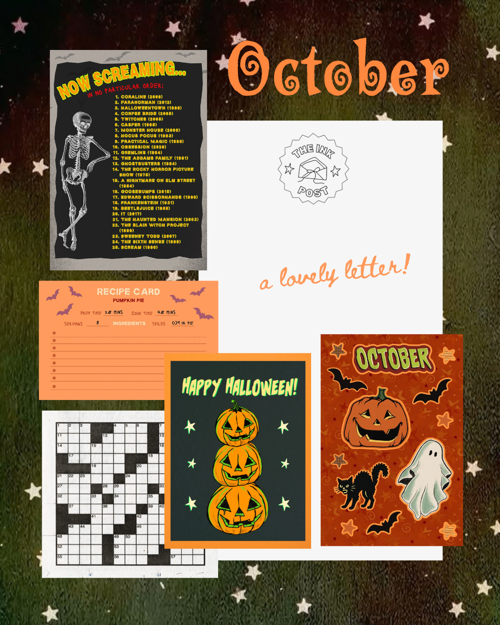 Monthly Mail Subscription!