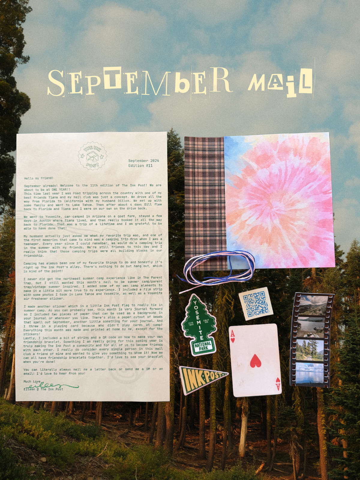 Monthly Mail Subscription!
